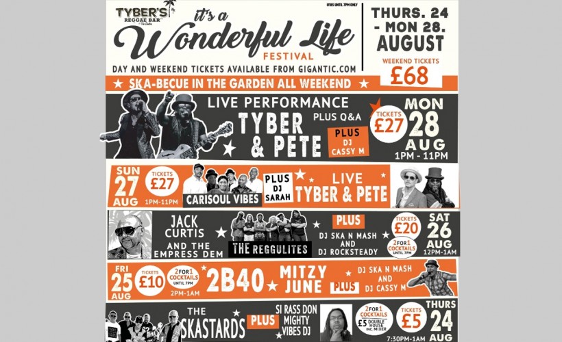 It's A Wonderful Life Festival Tickets Gigantic Tickets