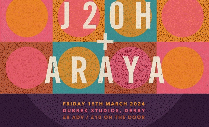 J2OH + Araya  at Dubrek Studios, Derby