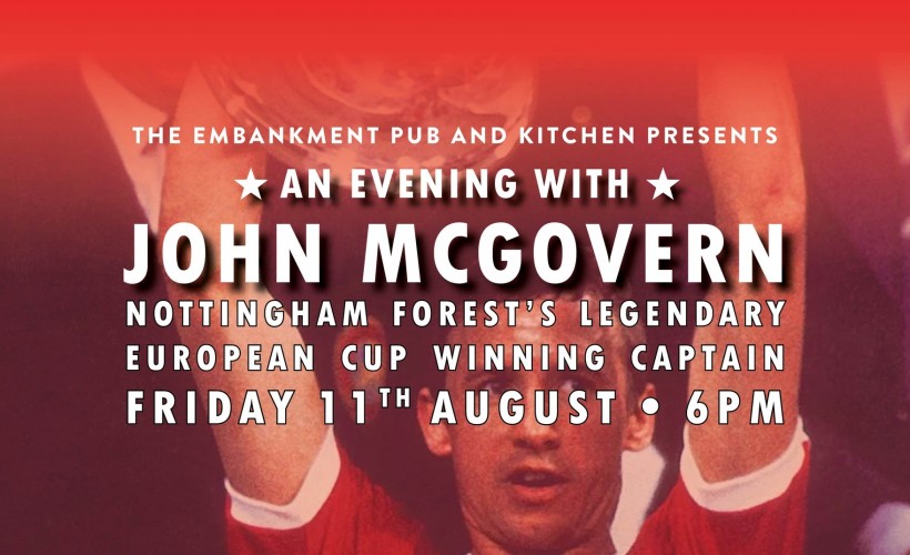 John McGovern tickets