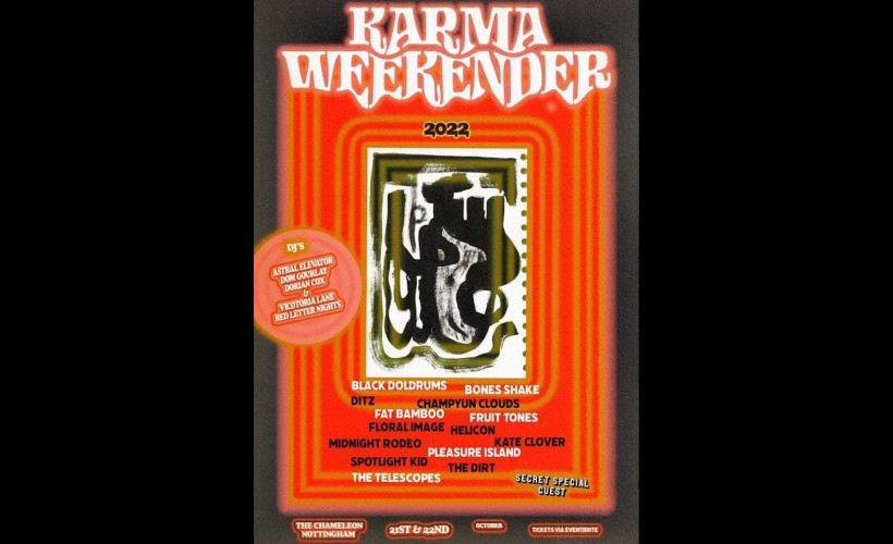 Karma Weekender  tickets