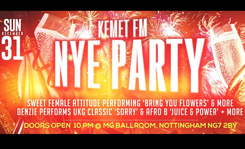 Kemet FM New years eve party 2017 tickets