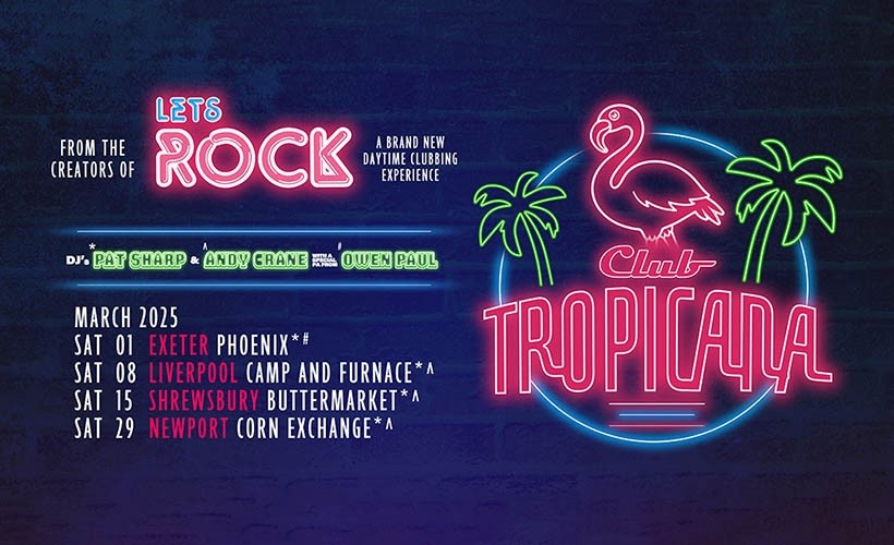 Let's Rock Club Tropicana tickets