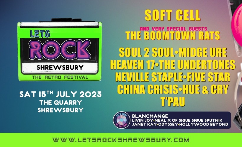 Let's Rock Shrewsbury tickets