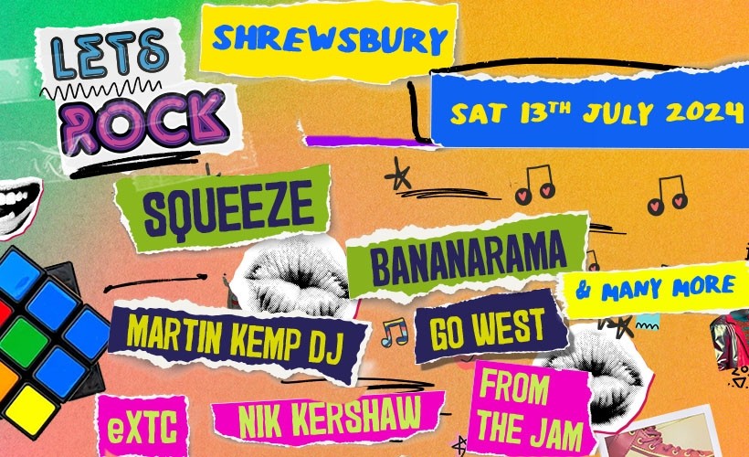 Let's Rock Shrewsbury  at The Quarry, Shrewsbury
