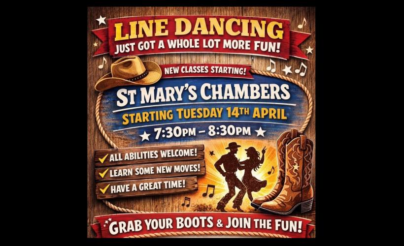 Line Dancing Classes with Geo Event Title Pic