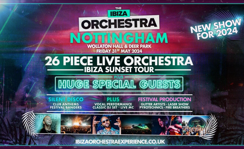 Ibiza Orchestra 2024  at Wollaton Park, Nottingham