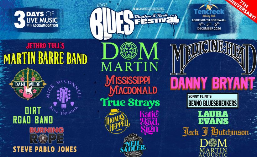 LOOE BLUES, RHYTHM & ROCK FESTIVAL 