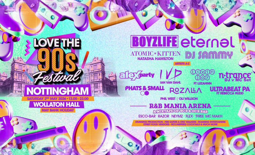 Love the 90s Fest  at Wollaton Hall, Nottingham