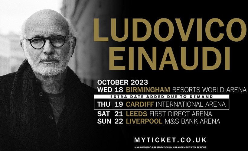 Ludovico Einaudi  at Cardiff International Arena, Cardiff