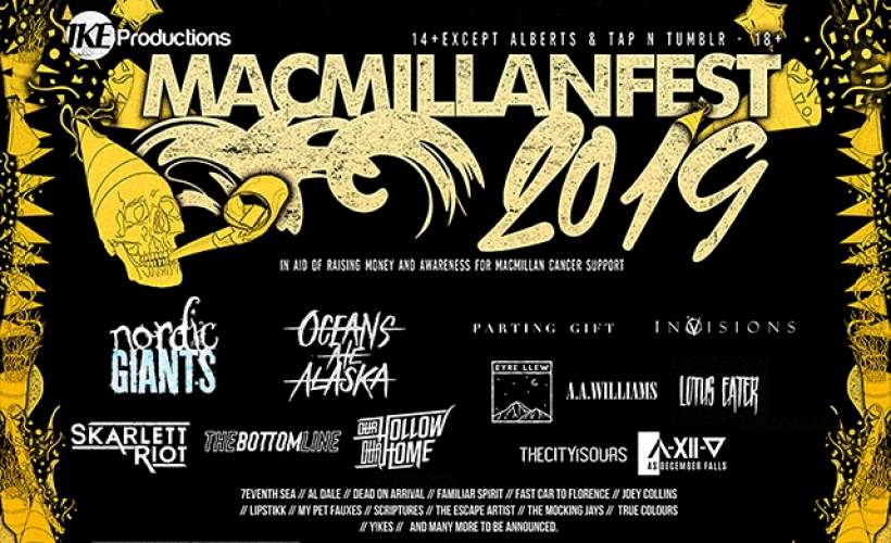 MACMILLAN FEST 2019 tickets