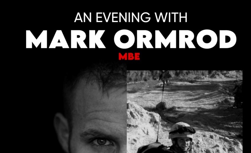 An Evening with Mark Ormrod MBE  at The Robin, Wolverhampton