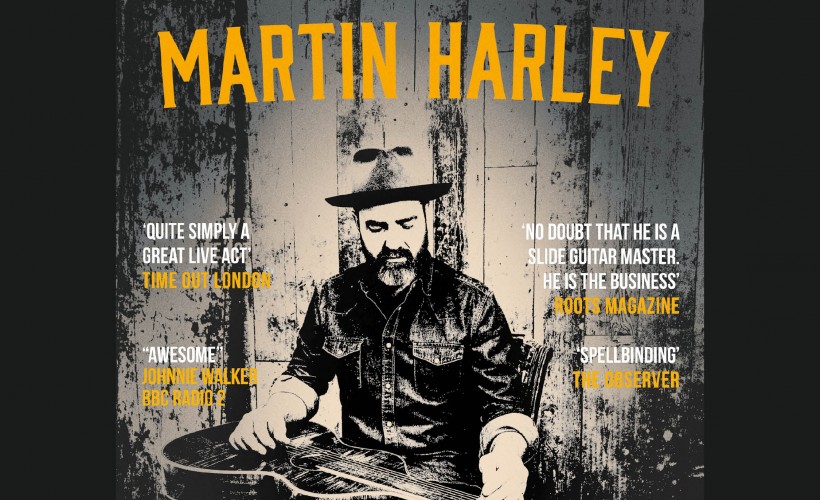 Buy Martin Harley  Tickets