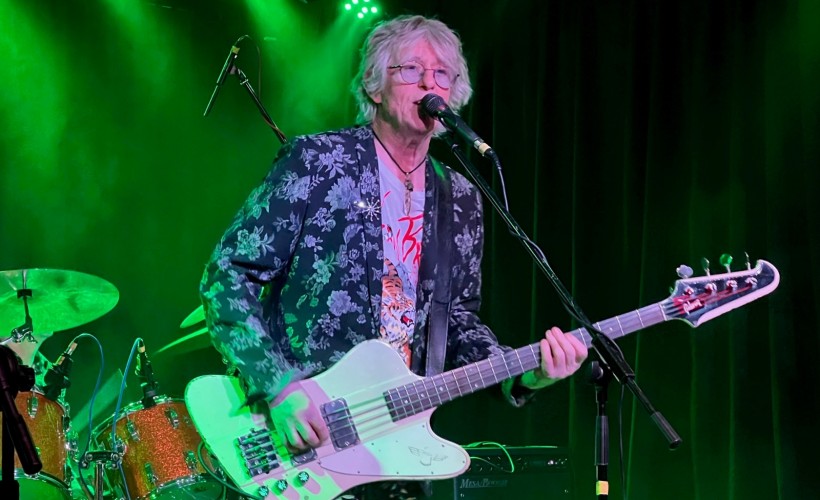 Martin Turner ex Wishbone Ash  at 100 Club, London