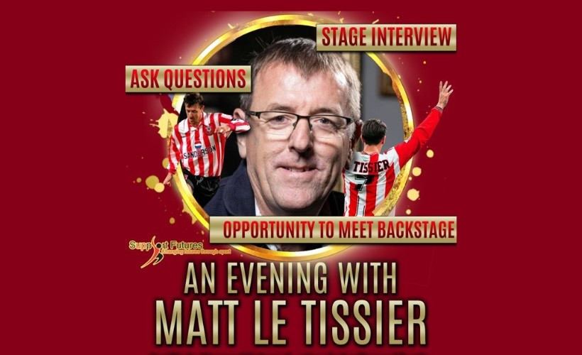 An Evening with Matt Le Tissier  at The Robin, Wolverhampton