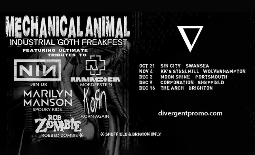 Mechanical Animal - Industrial Goth Freakfest  at Sin City, Swansea