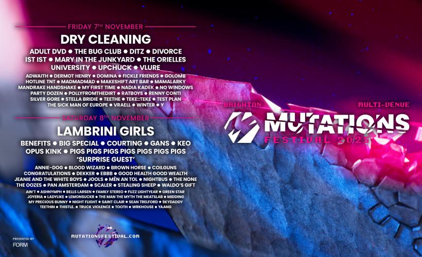 Mutations Festival  at Various Brighton Venues, Brighton