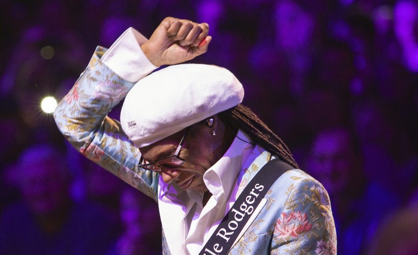 Nile Rodgers & CHIC  at Haydock Park Racecourse, Newton Le Willows