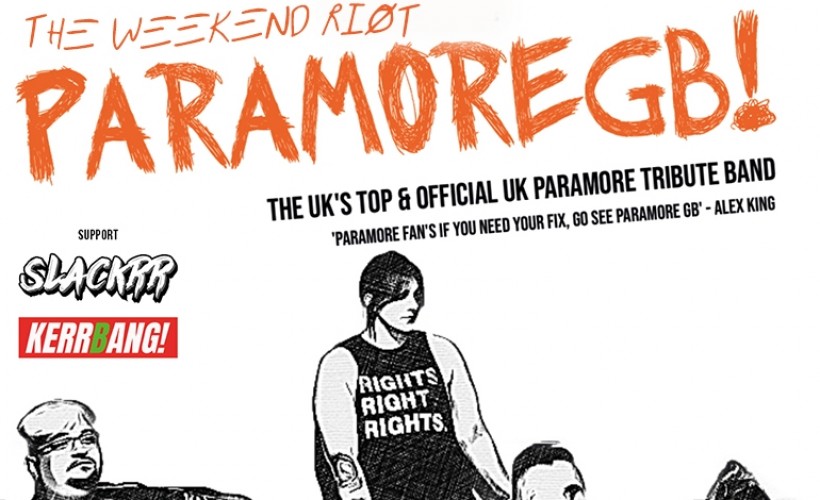 Paramore GB - Tribute tickets