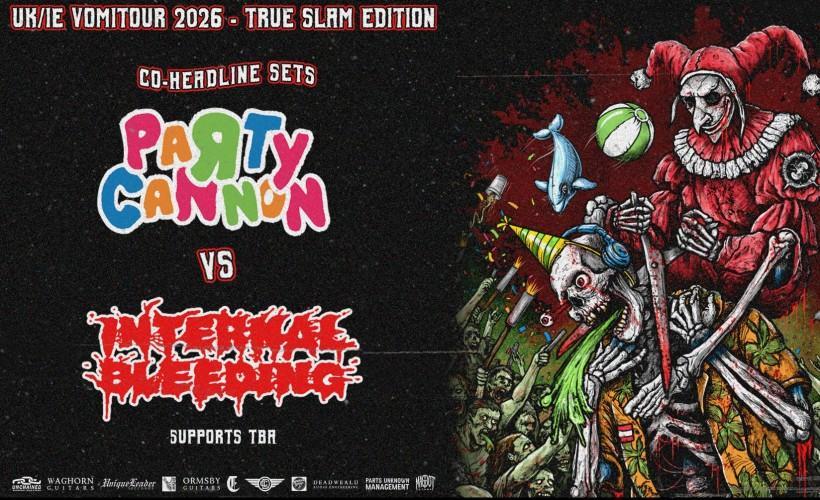 Party Cannon & Internal Bleeding tickets