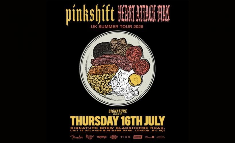 Pinkshift & Heart Attack Man  at The Flapper, Birmingham