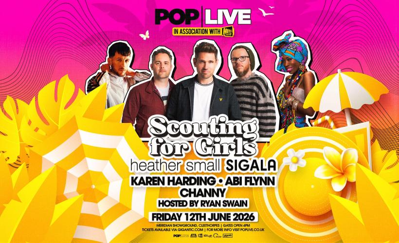 POP Live   at Meridian Showground, Cleethorpes