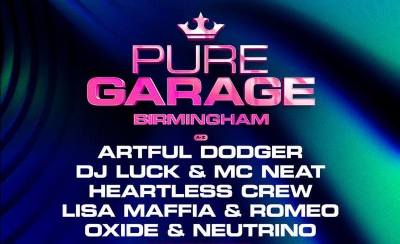 PURE Garage Birmingham tickets