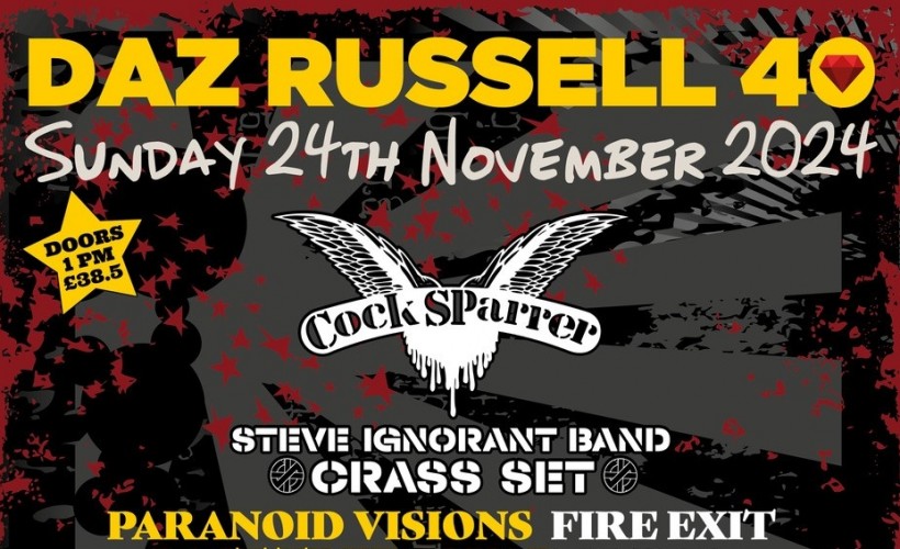  Rebellion Festival - 40 Years of Daz Russell 