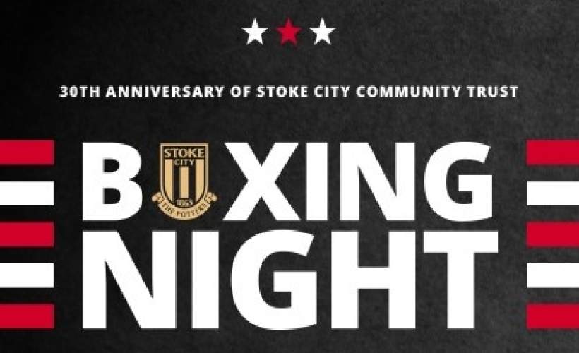 Red and White Collar Boxing tickets