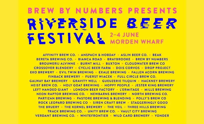 Riverside Beer Festival tickets