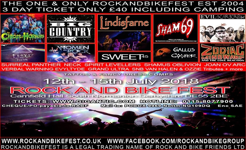 Rock and Bike Fest Tickets Gigantic Tickets