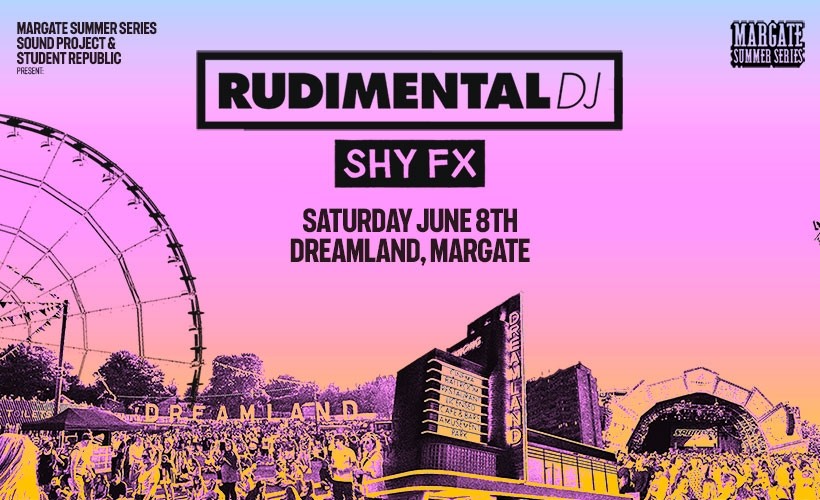 Rudimental DJ  at Dreamland, Margate