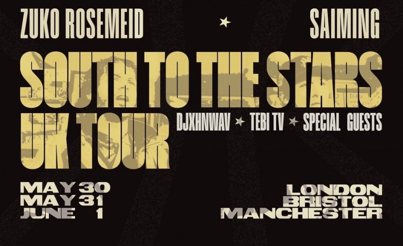 The South to the stars tour  - Saiming + Zuko Rosemeid  at YES, Manchester