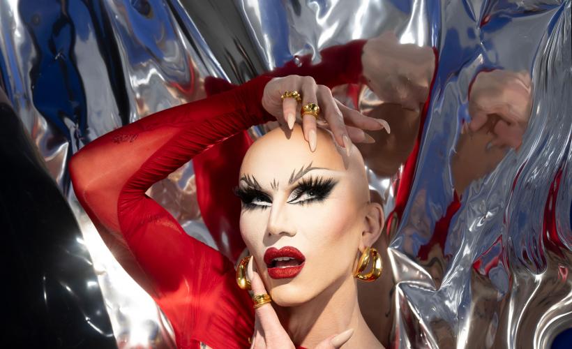 Sasha Velour&rsquo;s &ldquo;Travesty&rdquo; Event Title Pic