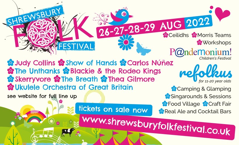 Shrewsbury Folk Festival tickets