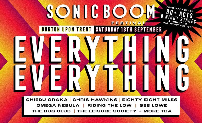 Sonic Boom Festival tickets