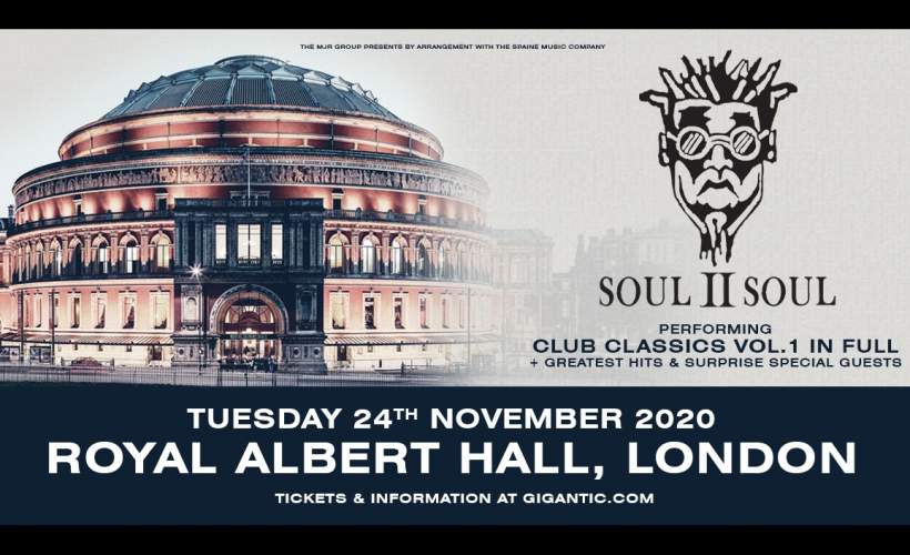 Soul 2 Soul Tour 2020 Tickets Soul II Soul Tickets Royal Albert Hall, London 24/11/2020 18:45 Soul 2 Soul Tour 2020 Tickets Soul II Soul Tickets Royal Albert Hall, London 24/11/2020 18:45