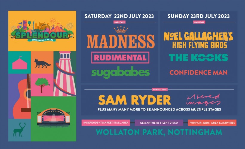 Splendour in Nottingham Tickets Wollaton Park, Nottingham 22/07