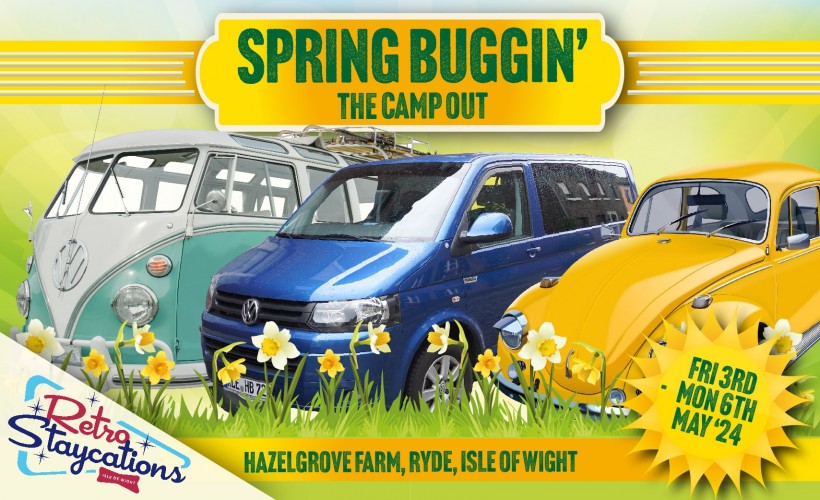 Spring Buggin'  at Retro Staycations, Ryde, Isle of Wight