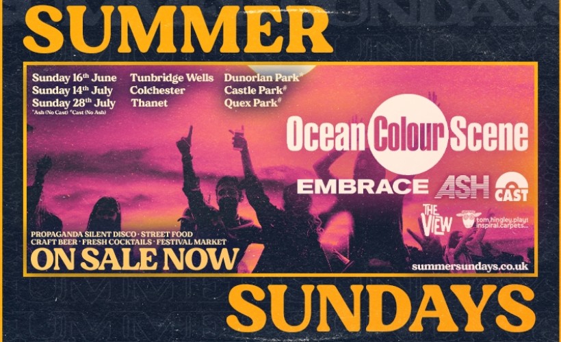 Buy Summer Sundays Tickets
