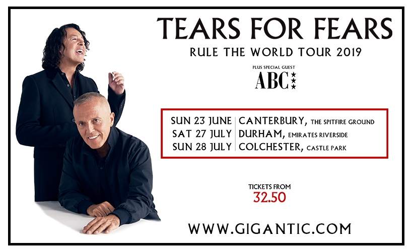 Tears For Fears Tickets Gigantic Tickets