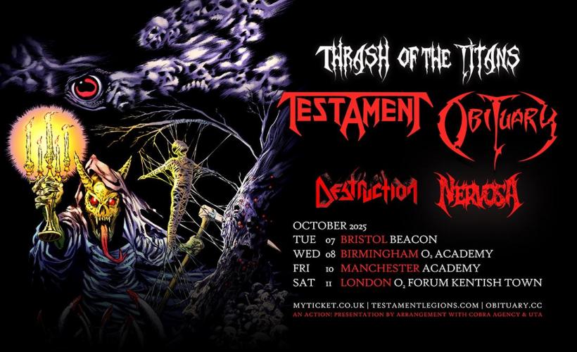 Testament & Obituary - Thrash Of The Titans   at O2 Academy Birmingham, Birmingham