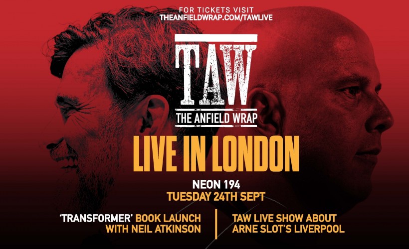 THE ANFIELD WRAP LIVE   at Neon 194, London 