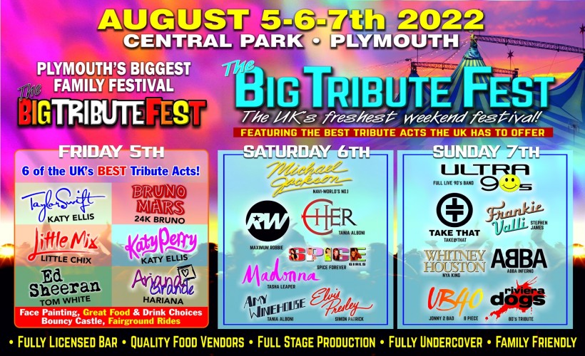 The Big Family Tribute Fest				 tickets