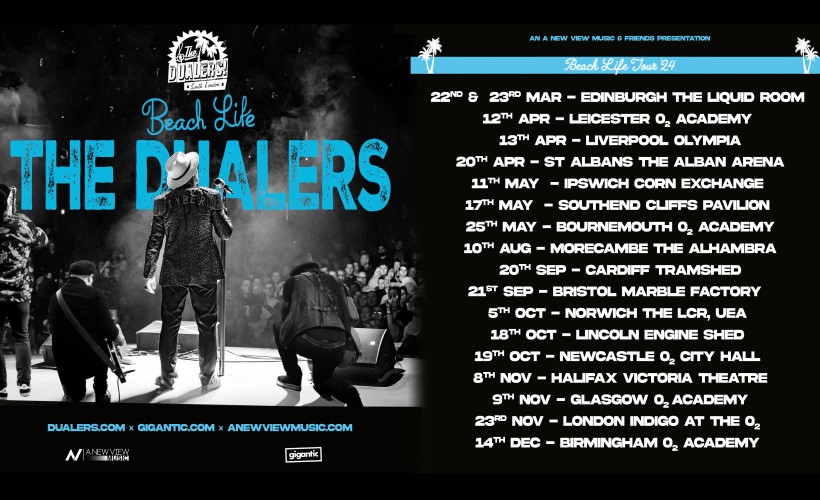 The Dualers - Beach Life Tour   at TramShed, Cardiff