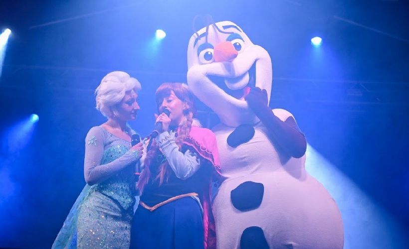 The Frozen Snow Show breakfast and Lunch