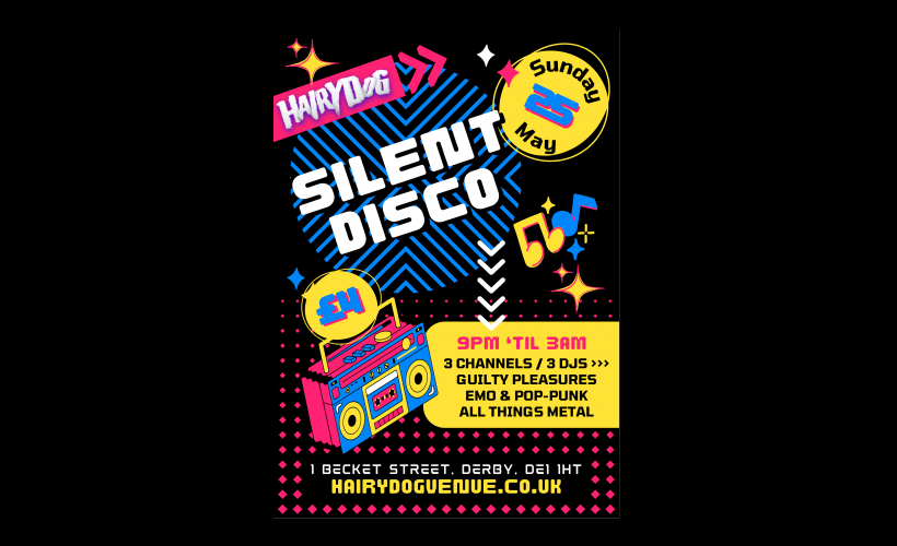 The Hairy Dog's Silent Disco tickets