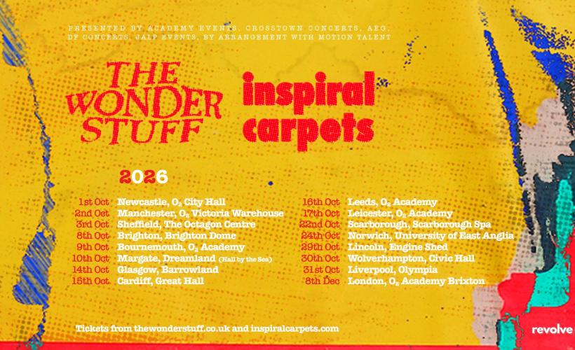 The Wonder Stuff + Inspiral Carpets  at Octagon Centre, Sheffield