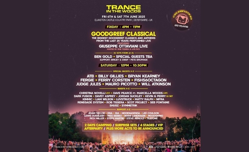 Trance In The Woods 2025 tickets