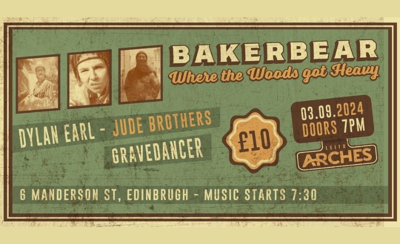 Where The Woods Got Heavy: Jude Brothers, Dylan Earl and Gravedancer tickets