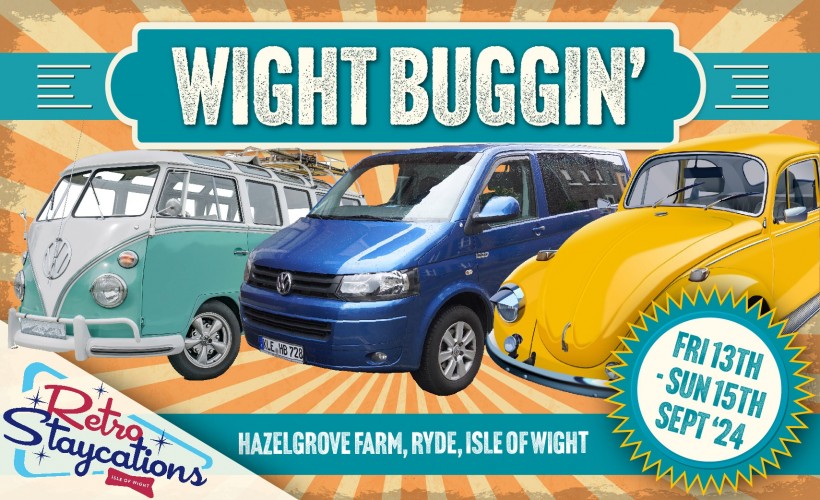 Wight Buggin'  at Retro Staycations, Ryde, Isle of Wight